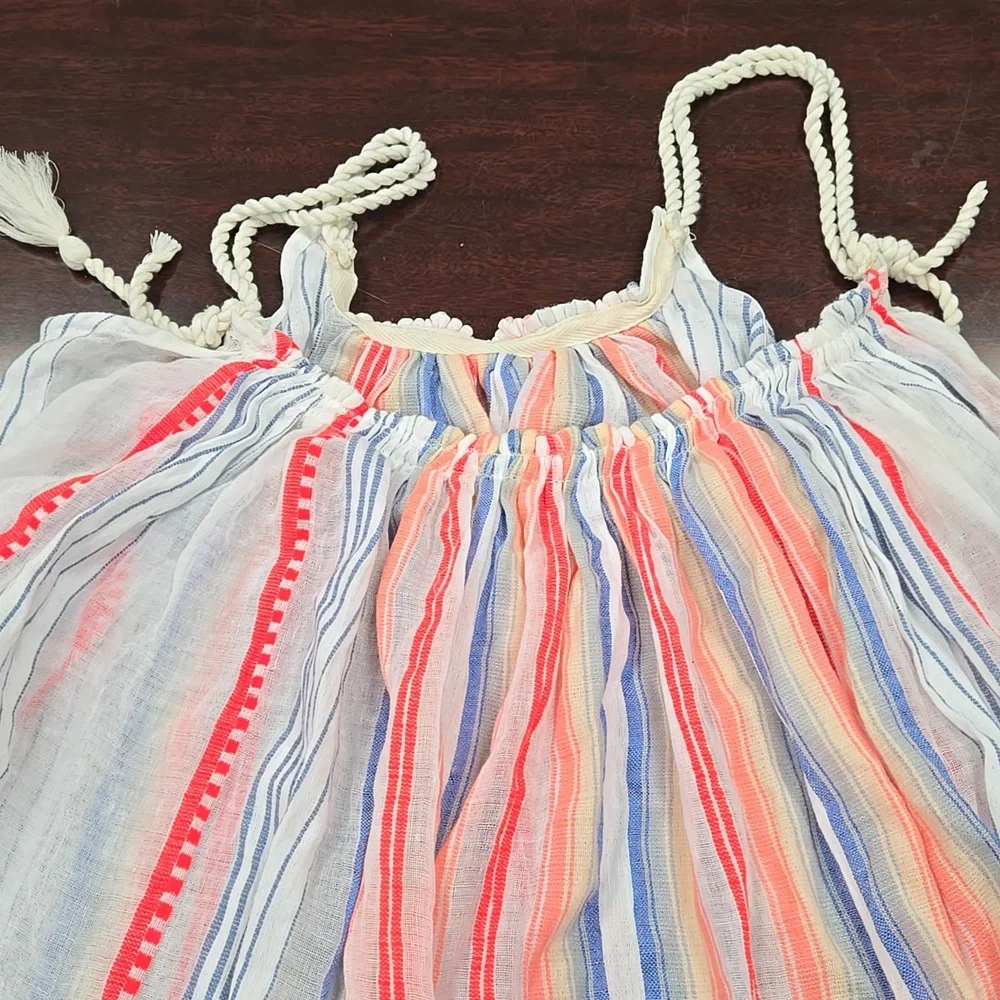 NWT Lemlem Striped Mini Cover Up XS/S - Picture 2 of 4